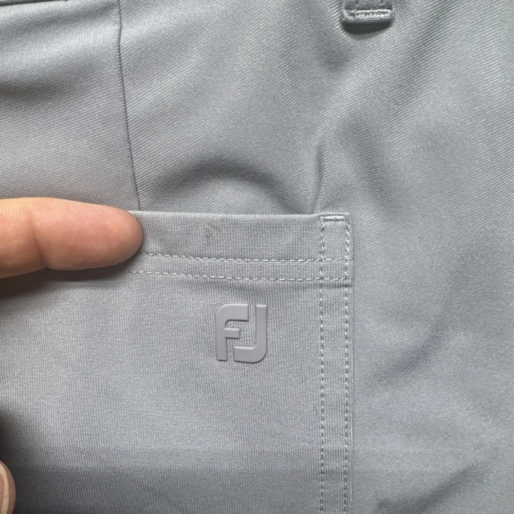 Footjoy FJ Men's‎ Golf Pants 38x30 (fits 38x25) Gray Stretch Performance Sports